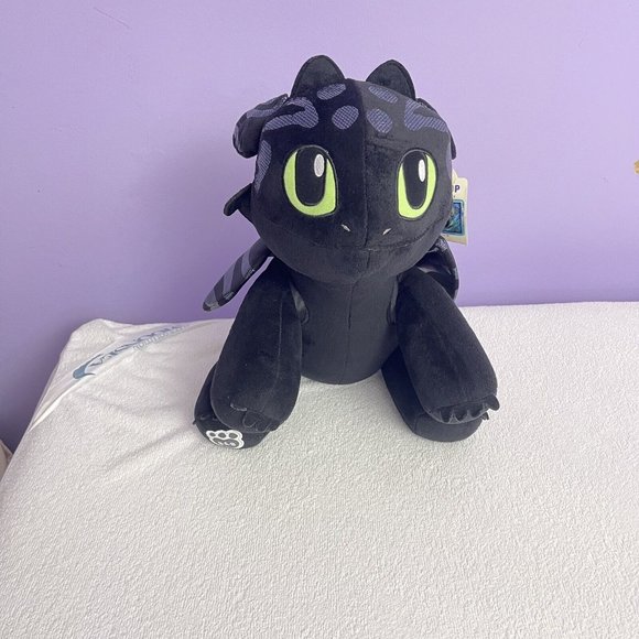 How to Train Your Dragon Toothless Stuffed Animals Plush Toy - Picture 1 of 9